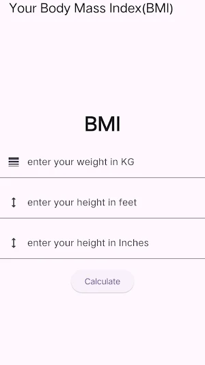 Smart BMI Body Mass Index Screenshot 0