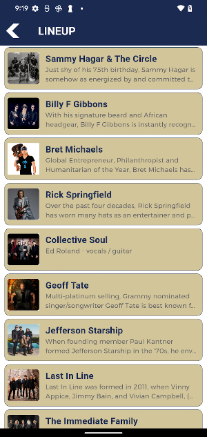 Rock Legends Cruise Screenshot 2