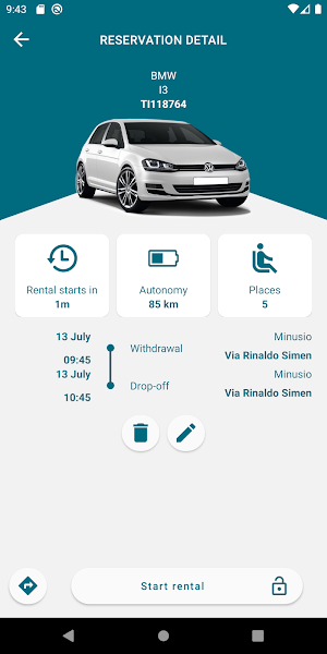 Riva Rooms Car Sharing Screenshot 0