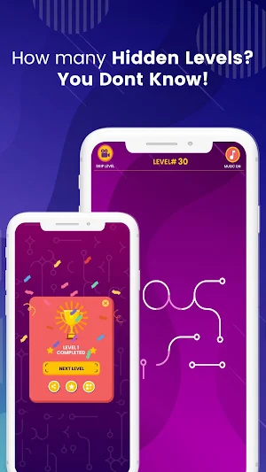 Luminous Loops - Connect Dots - Puzzle Game Screenshot 3