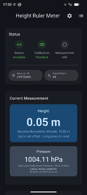 AltiMaster: Altimeter & Level Screenshot 0