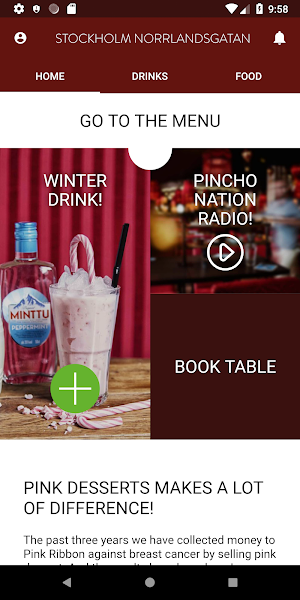 Pinchos - The app restaurant Screenshot 0