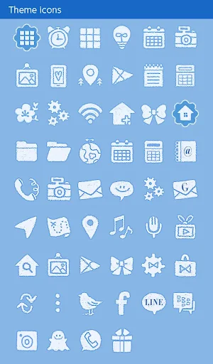 Beautiful Wallpaper Nemophila Field Theme Screenshot 3