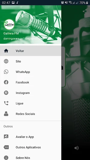 Galileia FM Screenshot 2