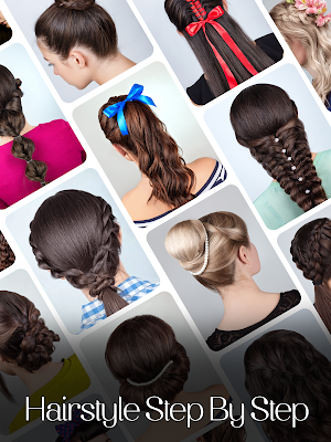 Girls Hairstyle Step By Step Screenshot 0