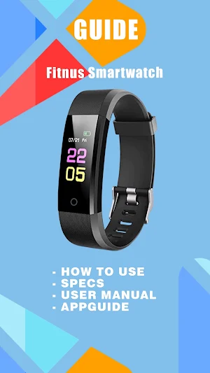 Fitnus Smartwatch instruction Screenshot 1