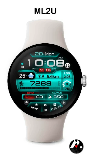ML2U 247 Watch Face Screenshot 2