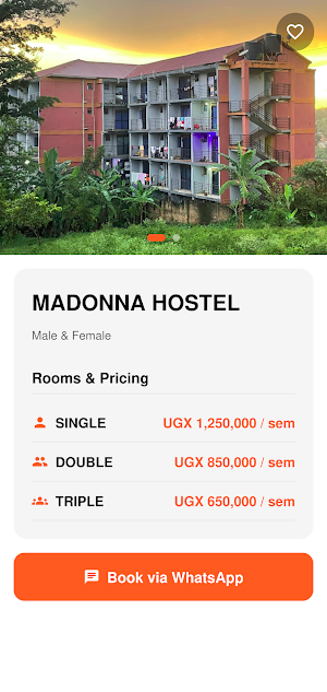 Kunga: Hostels, Rentals & more Screenshot 3