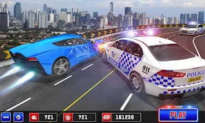 Police Escape Car Driver Screenshot 0