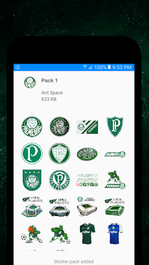 ⚽ Palmeiras Stickers for WhatsApp  (WAStickerApps) Screenshot 2
