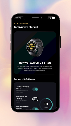 Huawei watch GT6Pro user guide Screenshot 3