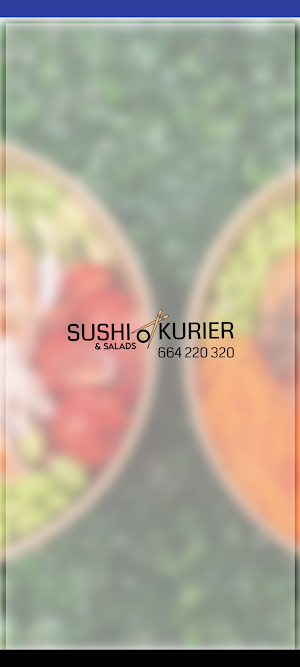 SUSHI Kurier & Salads Screenshot 1