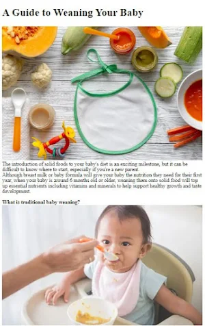 Baby Led Weaning Guide Screenshot 3