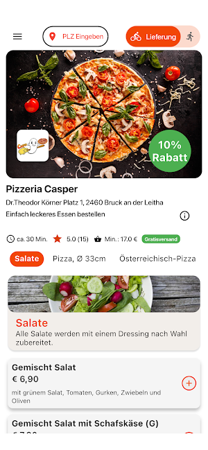 Pizzeria Casper Screenshot 0