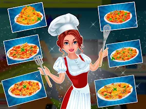 Make Pasta Food in Cooking Kitchen Screenshot 0