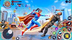 Nexplay Spidergirl Rope Hero Screenshot 1