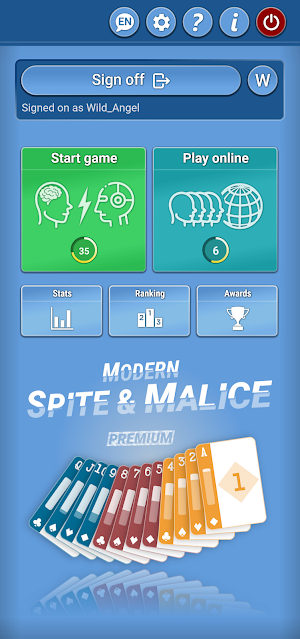 Modern Spite & Malice Premium Screenshot 0