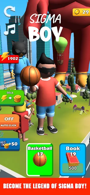 Sigma boy - clicker games Screenshot 2