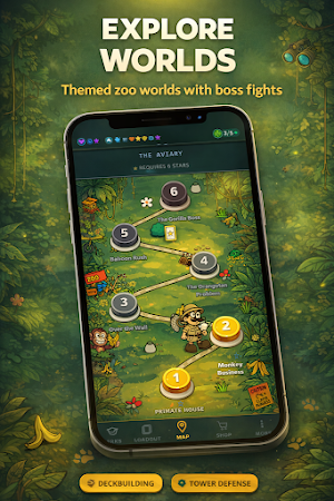 Animal Escape: Tower Defense Screenshot 3
