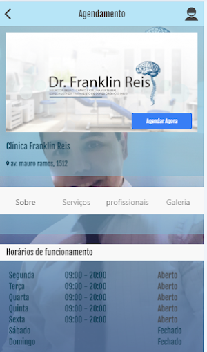 Clínica Dr. Franklin Reis Screenshot 1