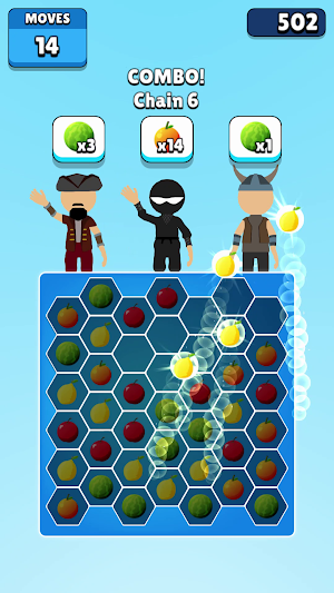 Fruits Connect Puzzle Screenshot 2