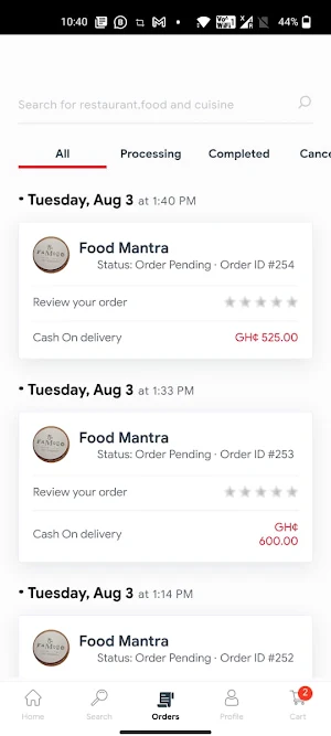 Classymeal Screenshot 3