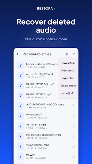 Restora: Deleted Apps Recovery Screenshot 3
