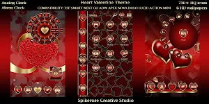 Heart Valentine theme Screenshot 1
