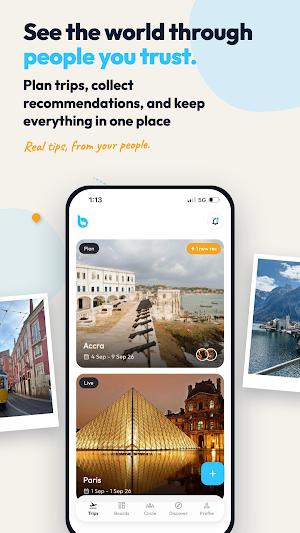 Breadkrumb: Travel Companion Screenshot 1