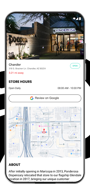 Ponderosa Dispensary Screenshot 3