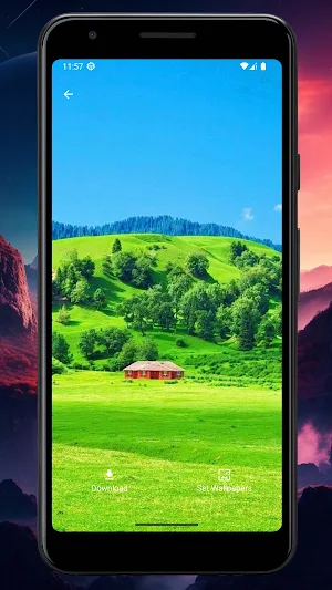 Wallpaper Pemandangan Indah Screenshot 1