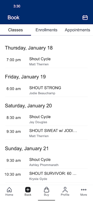 Shout Cycle Screenshot 1