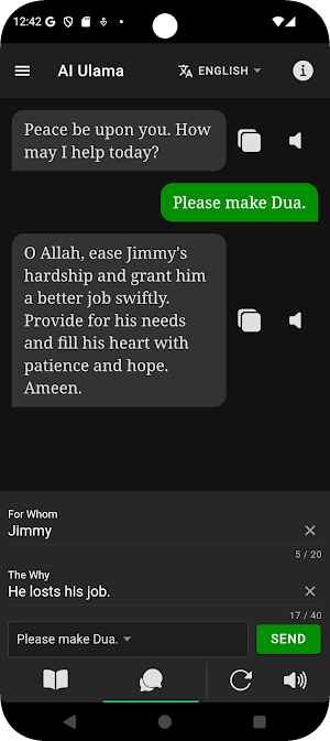 AI Ulama - Quran & Dua Screenshot 1