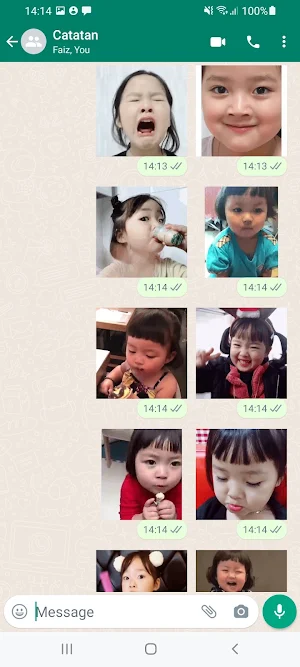 Stiker WA Kwon Yuli Bergerak Screenshot 0