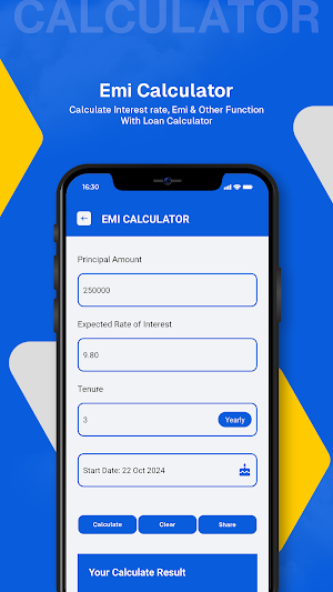 Cashloan: Emi Loan Calculator Screenshot 1