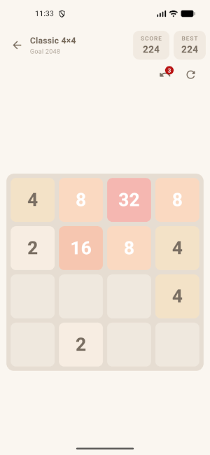 Pastel 2048 - Number Merge Screenshot 1