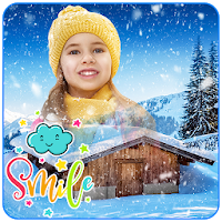 Snowfall Photo Frames