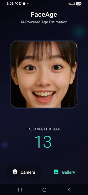 FaceAge — AI Age Estimator Screenshot 2