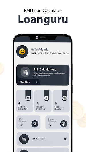 Loanguru - EMI Loan Calculator Screenshot 2