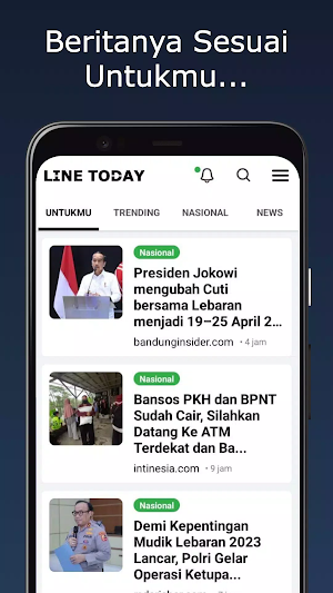 LINE Today - Berita Hari Ini Screenshot 0