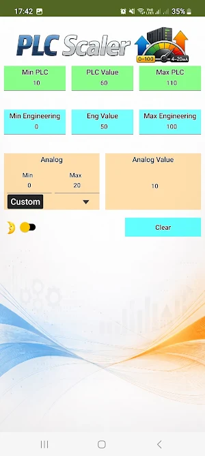 PLC Scaler Signal Scaling Tool Screenshot 2