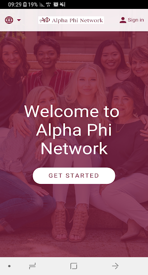 Alpha Phi Network Screenshot 0