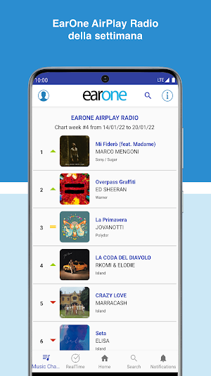 EarOne client Screenshot 2