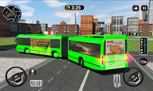 Smart Coach Bus Driving School Test: Metro City 18 Screenshot 0