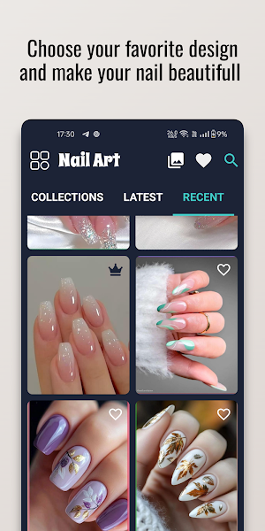 Natural Glow Nail Art Design Screenshot 2
