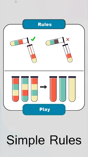 Water Color Sort Puzzle Screenshot 1