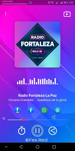 Radio Fortaleza La Paz Screenshot 1