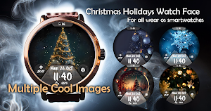 Christmas Holidays Watch Face Screenshot 0