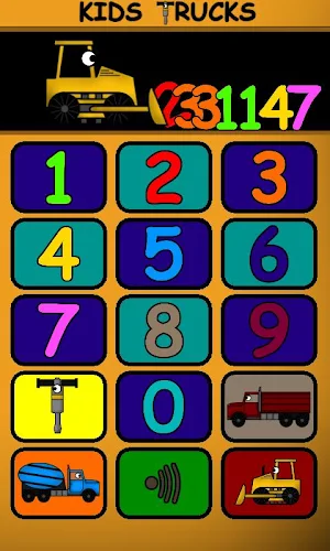 Kids Trucks Preschool Learning Screenshot 1