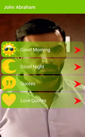 John Abraham Greetings Screenshot 0